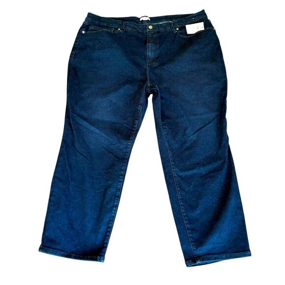 Good American Denim - Good American Good Legs Cigarette Jeans Mid Rise Skinny Fit Womens 20 NWT